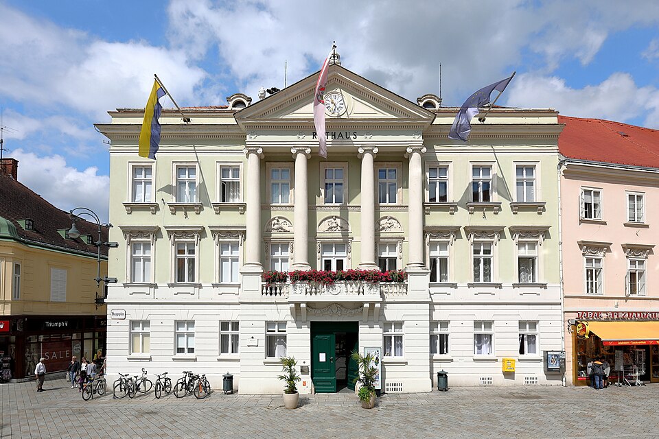 Stadtansicht von Baden in Niederösterreich – Umzugsunternehmen und Umzugsfirmen vor Ort finden