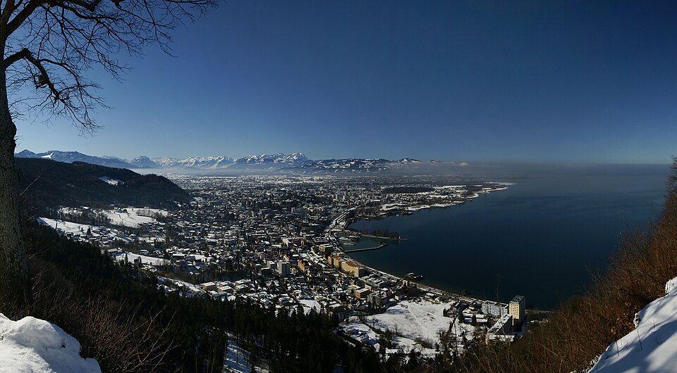 Bregenz (Vorarlberg) – Ansicht der Stadt für Ihren Umzug mit Umzugs-Gurus