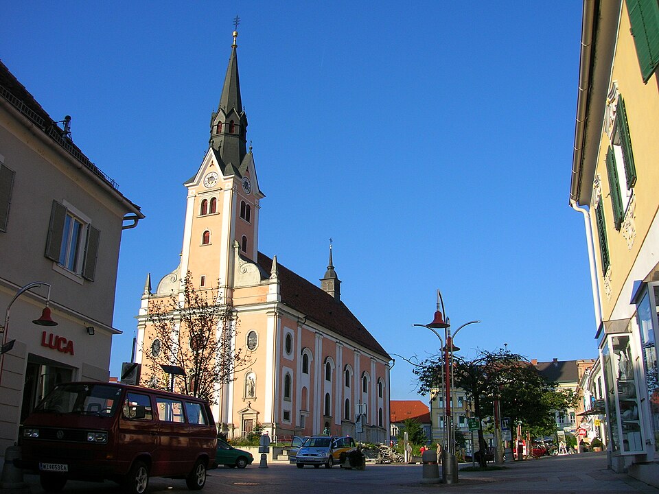 Stadtansicht von Gleisdorf in Steiermark – Umzugsunternehmen und Umzugsfirmen vor Ort finden