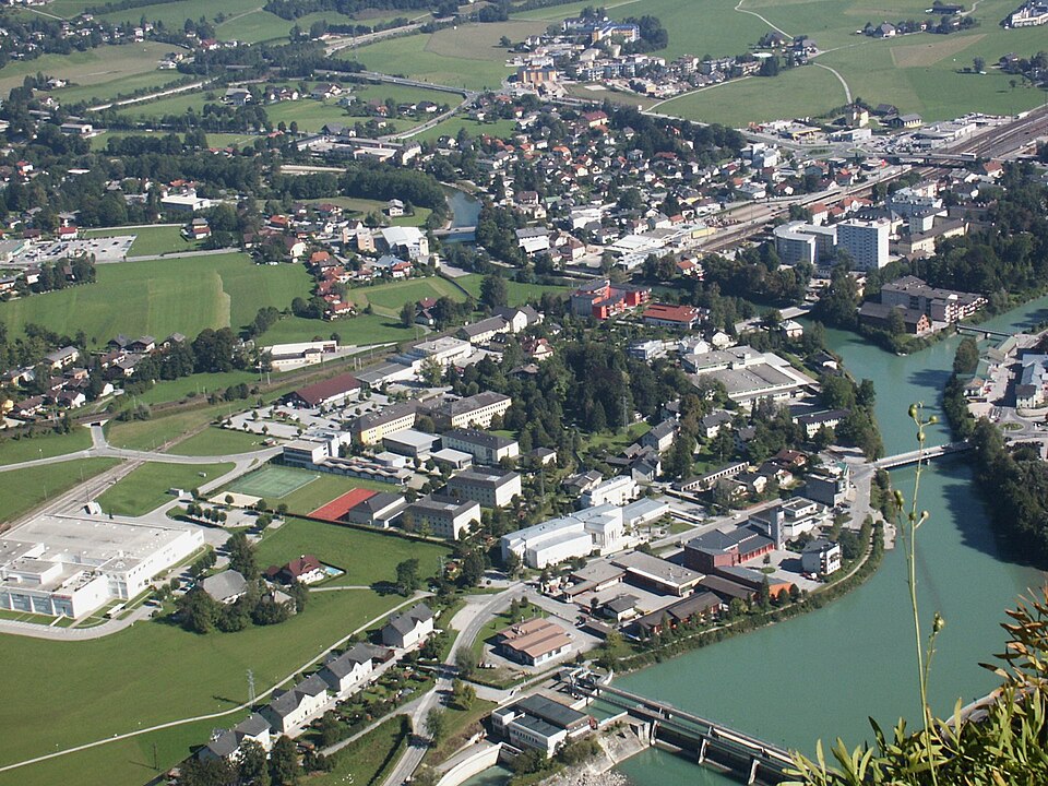 Stadtbild Hallein, Salzburg – Umzugsfirmen und Umzugsservice in der Region