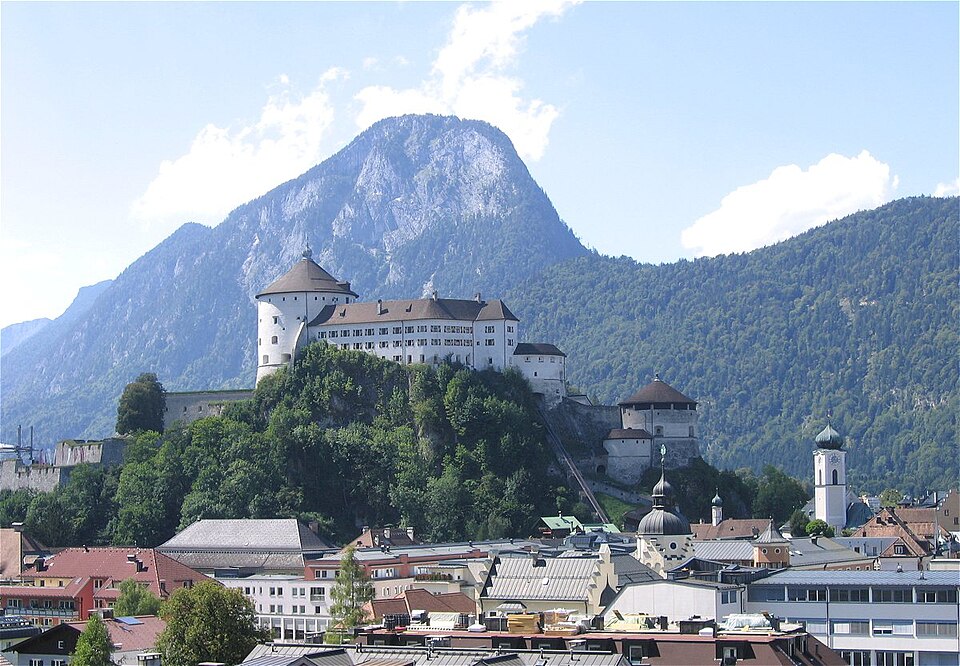 Stadtansicht von Kufstein in Tirol – Umzugsunternehmen und Umzugsfirmen vor Ort finden