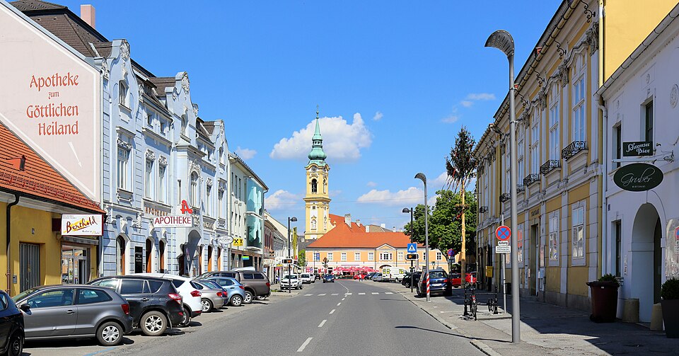 Innenstadt von Stockerau, Niederösterreich – Region für Umzugsunternehmen-Vergleich